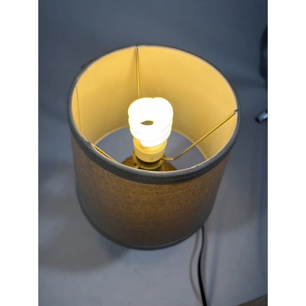 Nautical Monkey Fist Rope Knot‎ Lamp 14 Inch Coastal Beach Decor